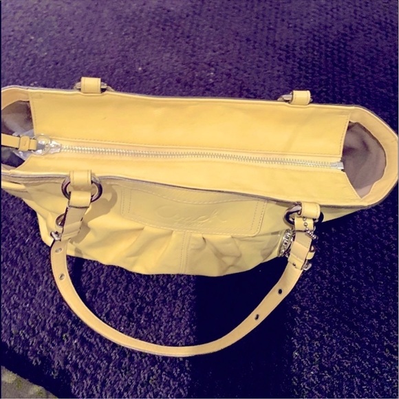 COACH East West Gallery Patent Leather Tote - Picture 9 of 16